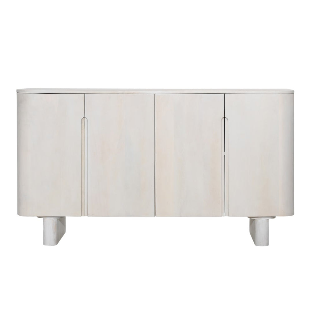 Dovetail Espoza Sideboard Mango Wood - Whitewash 