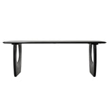 Dovetail,Dining Tables,,Matte Black,Mango Wood,Freight,Black,,Wood,,REGULAR 10,$1750 - $2000 Venetta Dining Table DOV75004-BLCK Dovetail Dovetail