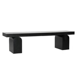 Karina Living Bench Mango Wood - Matte Black