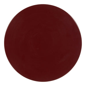 Karina Living Dax Side Table in Rich Burgundy - Modern High-Gloss Wood Accent for Living Rooms & Bedrooms DOV75063-BURG