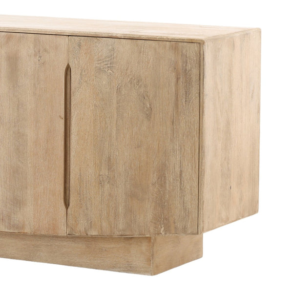 Karina Living Hartland Sideboard - Light Natural Finish in Solid Mango Wood for Stylish Storage & Display Solutions DOV75068-LTNT