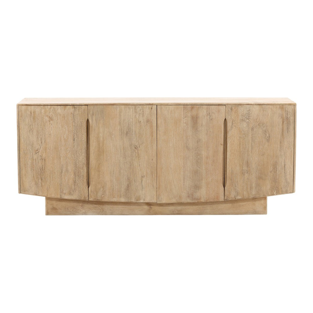 Karina Living Hartland Sideboard - Light Natural Finish in Solid Mango Wood for Stylish Storage & Display Solutions DOV75068-LTNT