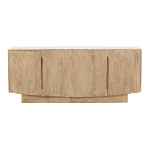 Karina Living Hartland Sideboard - Light Natural Finish in Solid Mango Wood for Stylish Storage & Display Solutions DOV75068-LTNT