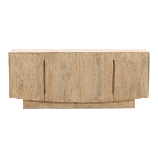 Karina Living Hartland Sideboard - Light Natural Finish in Solid Mango Wood for Stylish Storage & Display Solutions DOV75068-LTNT