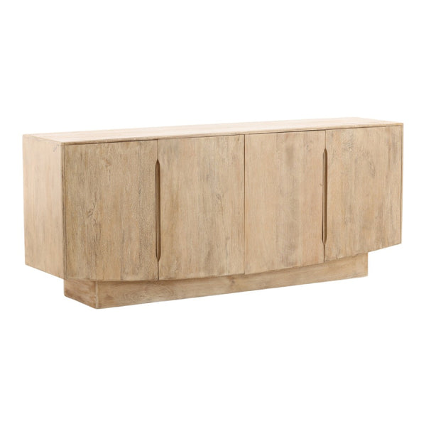 Karina Living Hartland Sideboard - Light Natural Finish in Solid Mango Wood for Stylish Storage & Display Solutions DOV75068-LTNT