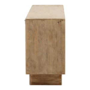 Karina Living Hartland Sideboard - Light Natural Finish in Solid Mango Wood for Stylish Storage & Display Solutions DOV75068-LTNT