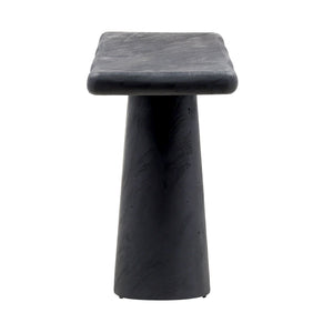 Dovetail Marci Console Table Black Black Acacia Wood DOV76002-BLCK