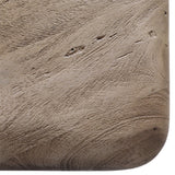 Dovetail Marci Console Table Acacia Wood - Sandblasted Natural