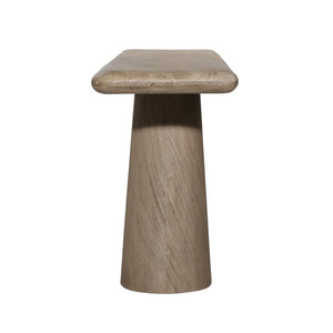 Dovetail Marci Console Table Acacia Wood - Sandblasted Natural
