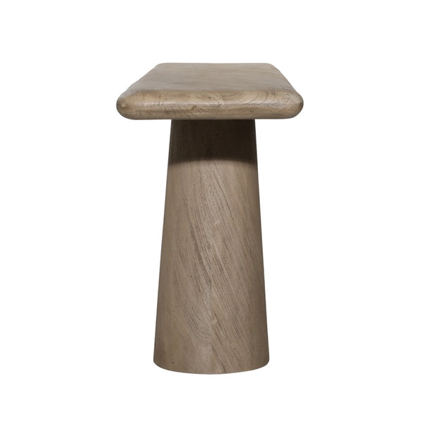 Dovetail Marci Console Table Acacia Wood - Sandblasted Natural