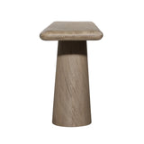 Dovetail Marci Console Table Acacia Wood - Sandblasted Natural
