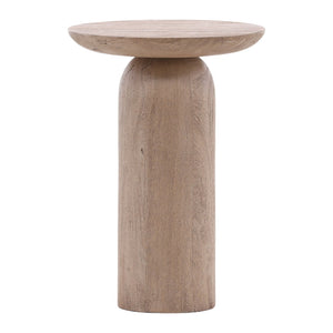 Karina Living Lorin End Table – Light Natural Acacia Wood Accent Piece for Modern and Scandinavian Interiors DOV76033-LTNT-MD