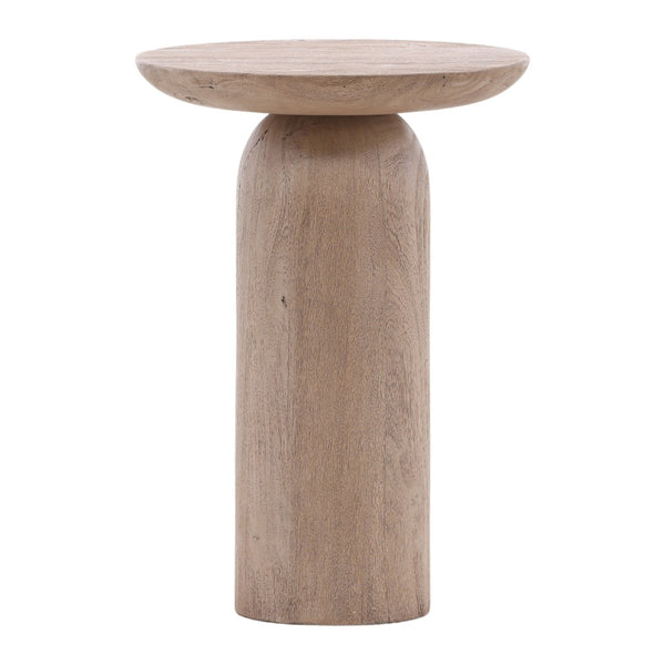 Karina Living Lorin End Table – Light Natural Acacia Wood Accent Piece for Modern and Scandinavian Interiors DOV76033-LTNT-MD