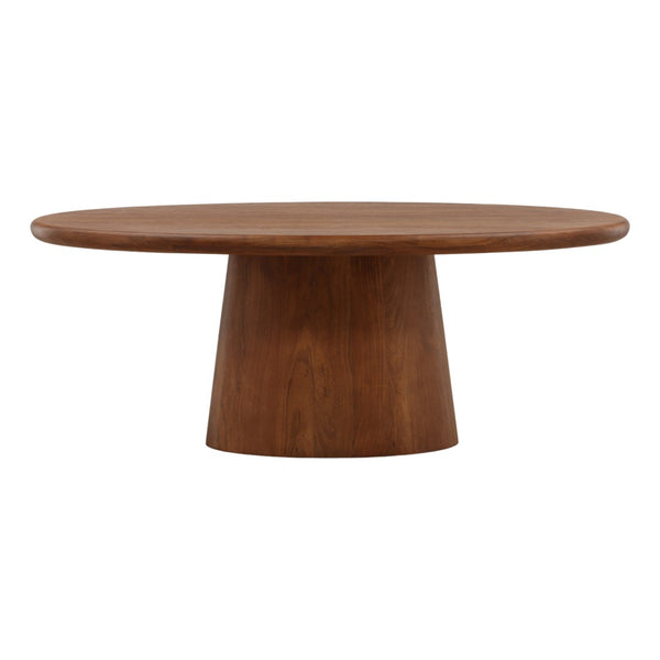 Karina Living Fenway Dining Table - Elegant Medium Brown Acacia Wood for 6-8, Perfect for Every Occasion DOV76045-BRWN