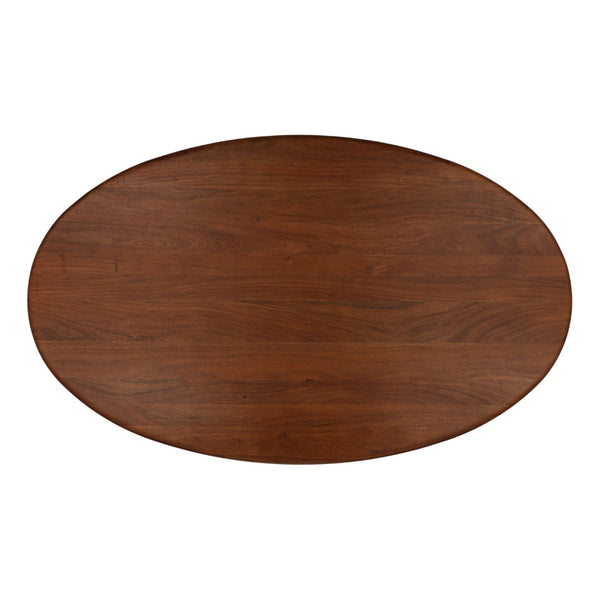 Karina Living Fenway Dining Table - Elegant Medium Brown Acacia Wood for 6-8, Perfect for Every Occasion DOV76045-BRWN