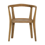 Dovetail Aslie Dining Chair Teak Wood - Natural 