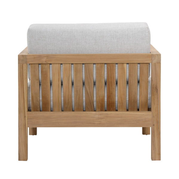 Dovetail,Outdoor Accent Chairs and Benches,,Light Grey and Natural Teak,Solution-Dyed Acrylic Upholstery and Teak Wood,Freight,Gray,Light Brown,Brown,,Acrylic,Wood,Wood,,REGULAR 10,$1000 - $1250 Boe Outdoor Sofa Chair DOV7799-LTGY Dovetail Dovetail