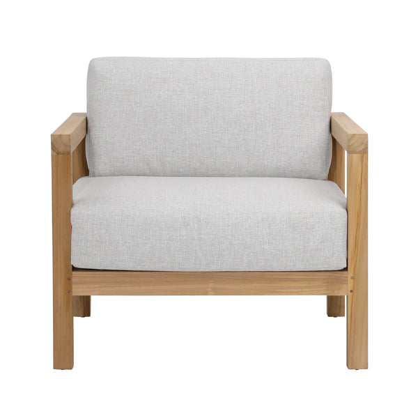 Dovetail,Outdoor Accent Chairs and Benches,,Light Grey and Natural Teak,Solution-Dyed Acrylic Upholstery and Teak Wood,Freight,Gray,Light Brown,Brown,,Acrylic,Wood,Wood,,REGULAR 10,$1000 - $1250 Boe Outdoor Sofa Chair DOV7799-LTGY Dovetail Dovetail