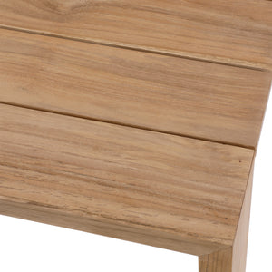 Dovetail Zahara Outdoor Coffee Table Natural Natural Teak Wood DOV7803-NATL