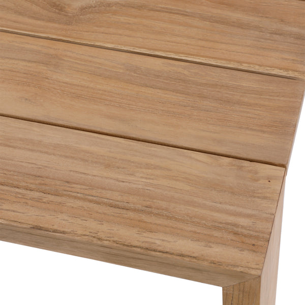 Dovetail Zahara Outdoor Coffee Table Natural Natural Teak Wood DOV7803-NATL