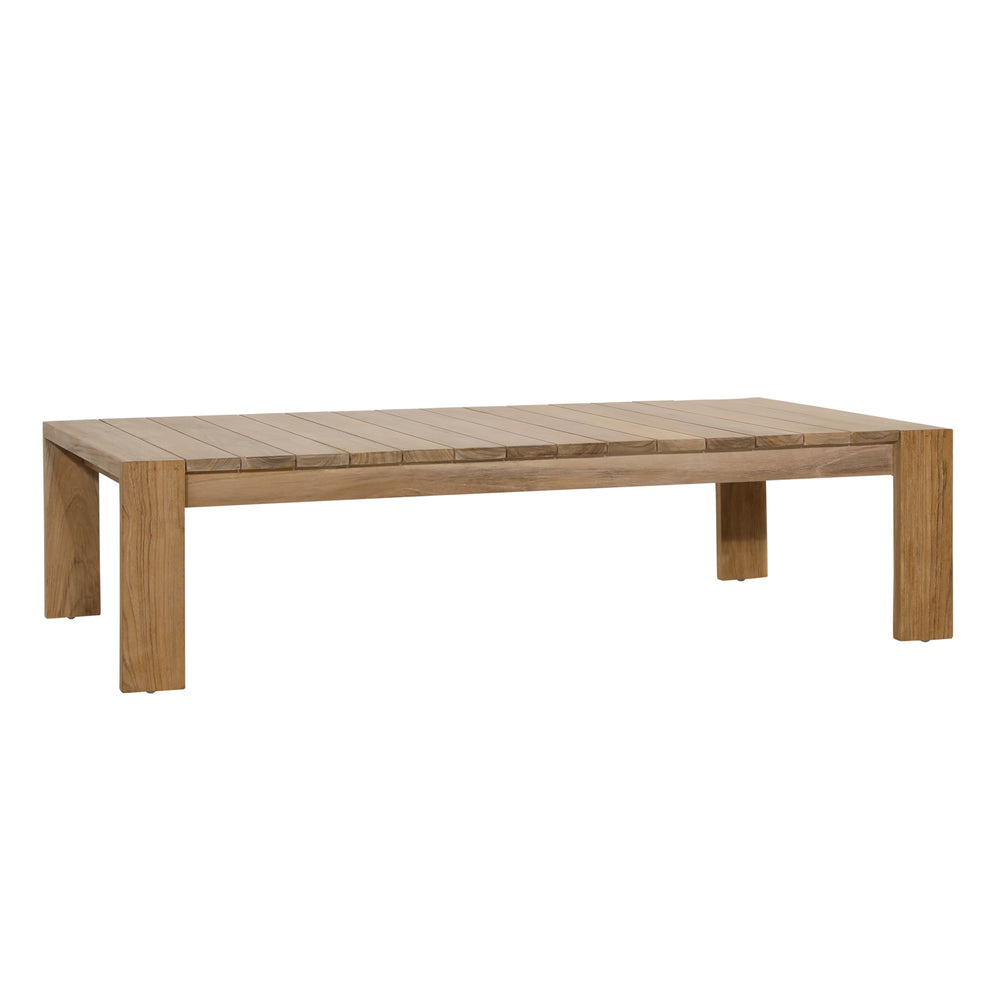 Dovetail Zahara Outdoor Coffee Table Natural Natural Teak Wood DOV7803-NATL