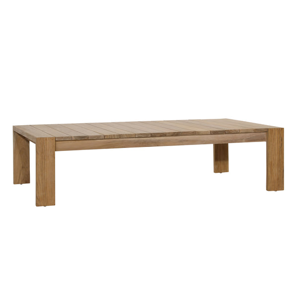 Dovetail Zahara Outdoor Coffee Table Natural Natural Teak Wood DOV7803-NATL
