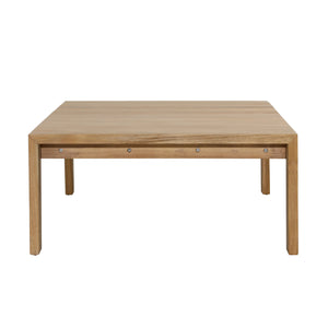 Dovetail Zahara Outdoor Coffee Table Natural Natural Teak Wood DOV7803-NATL