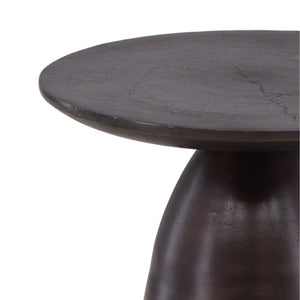 Karina Living Wilhemina Modern Copper Side Table - Sleek Accent Piece for Living Rooms, Bedrooms & Small Spaces DOV78041-COPP