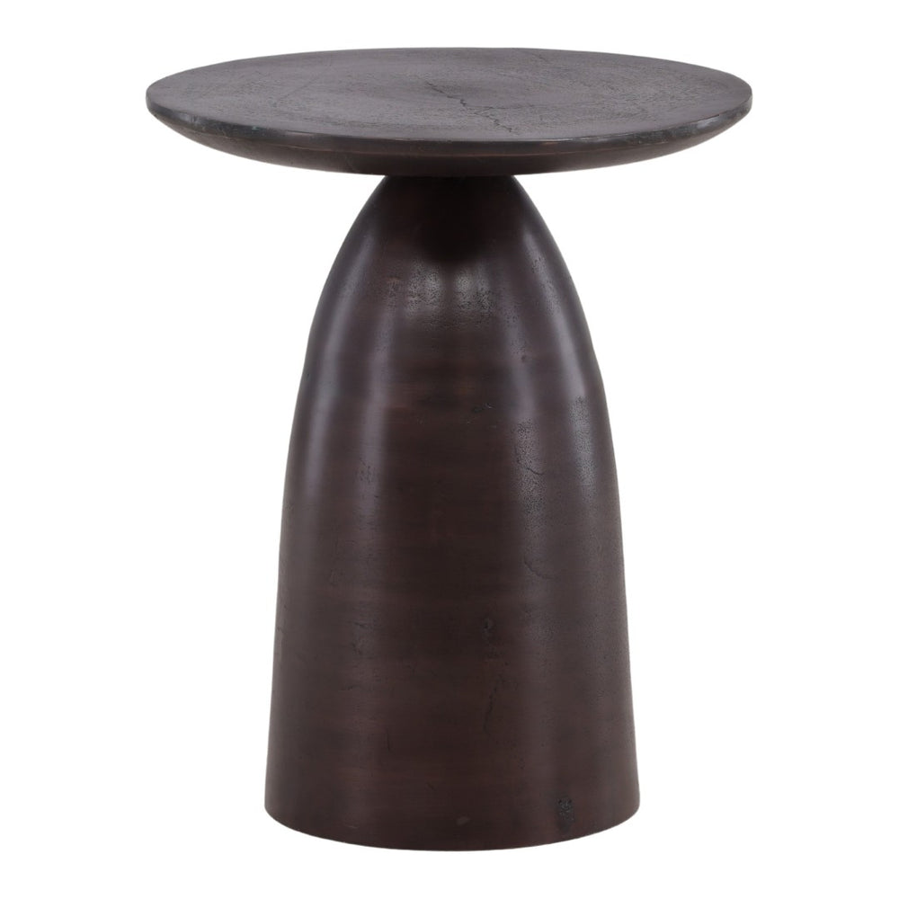 Karina Living Wilhemina Modern Copper Side Table - Sleek Accent Piece for Living Rooms, Bedrooms & Small Spaces DOV78041-COPP