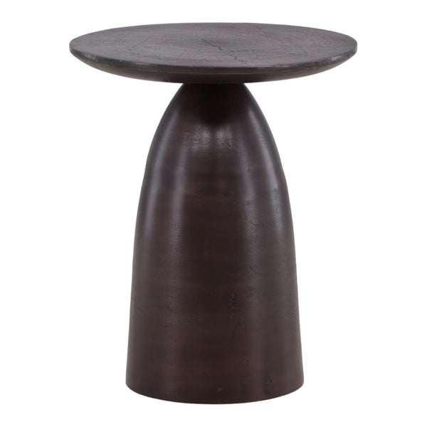 Karina Living Wilhemina Modern Copper Side Table - Sleek Accent Piece for Living Rooms, Bedrooms & Small Spaces DOV78041-COPP
