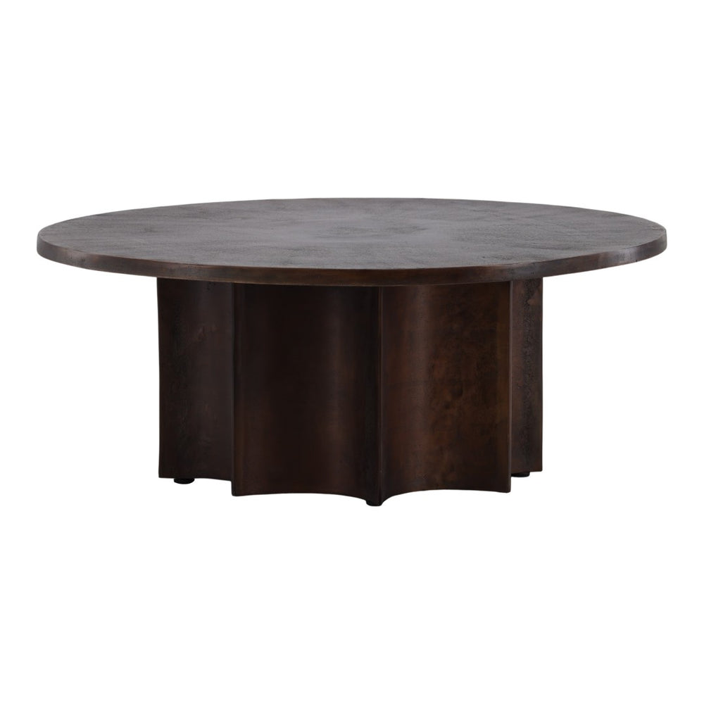 Karina Living Redfern Coffee Table in Antique Bronze - Stylish, Durable Aluminum Design for Modern Living Spaces DOV78042-BRWN