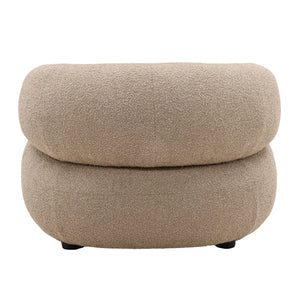 Dovetail Monty Occasional Chair Camel Santa Cruz Camel Polyester Upholstery and Select Hardwood Frame DOV79013-CAML