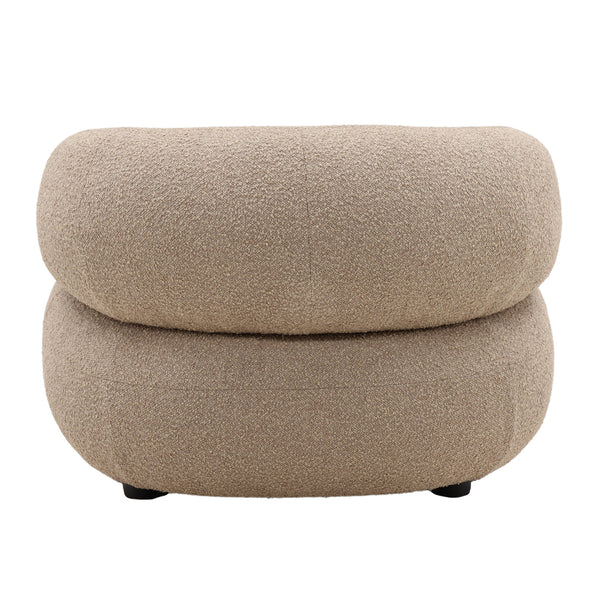 Dovetail Monty Occasional Chair Camel Santa Cruz Camel Polyester Upholstery and Select Hardwood Frame DOV79013-CAML