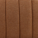 Dovetail Coco Sofa Ginger Lola Ginger Basketweave Fabric DOV79014-GING