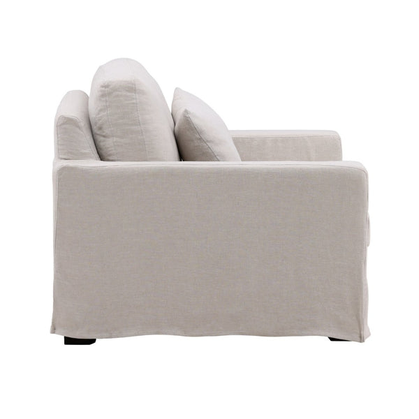 Karina Living Dixie Chair and a Half Frame - Elegant Unfinished Birch Design for Custom Upholstery & Comfort DOV79019-FRAME