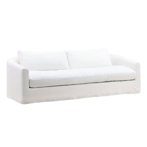 Karina Living Florence Sofa Slipcover in Forest Green - Durable, Stylish, and Easy-Care Solution for Your Home Easton White DOV79022-SL-WHIT