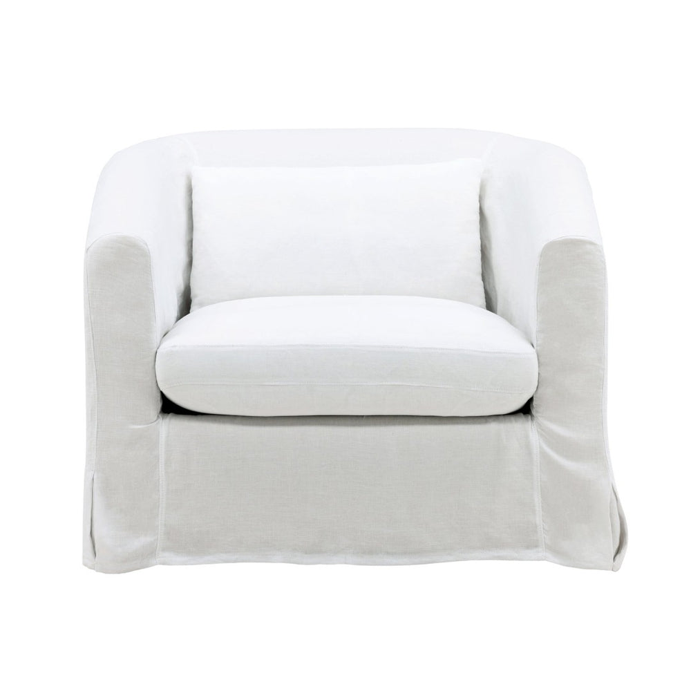 Karina Living Florence Sofa Chair Frame - Sturdy Birch Construction with Plush Seating for Custom Upholstery Projects DOV79023-FRAME