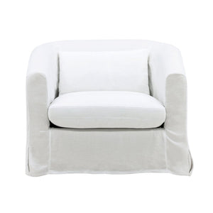 Karina Living Florence Sofa Chair Frame - Sturdy Birch Construction with Plush Seating for Custom Upholstery Projects DOV79023-FRAME