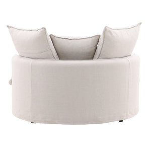 Karina Living Norris Lounger Frame - Premium Hardwood Base with Plush Cushions for Stylish Home & Hospitality Seating DOV79024-FRAME
