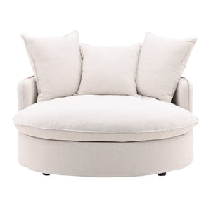 Karina Living Norris Lounger Frame - Premium Hardwood Base with Plush Cushions for Stylish Home & Hospitality Seating DOV79024-FRAME