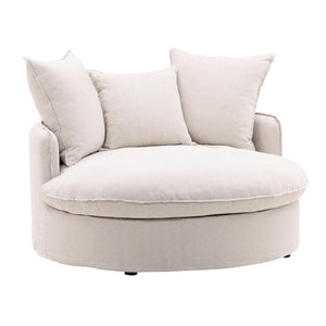 Karina Living Norris Lounger Frame - Premium Hardwood Base with Plush Cushions for Stylish Home & Hospitality Seating DOV79024-FRAME