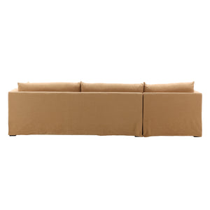 Dovetail Otis 2 Piece Chaise Sectional Frame LAF  Birch Wood and Select Hardwood DOV79025L-FRAME