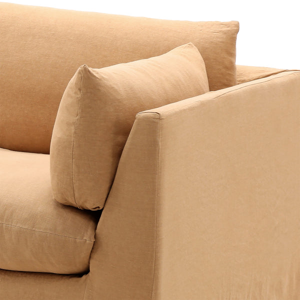 Dovetail Otis 2 Piece Chaise Sectional Frame LAF  Birch Wood and Select Hardwood DOV79025L-FRAME