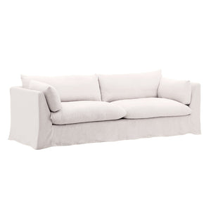 Karina Living Otis Sofa Slipcover – Elegant Linen Protection for Modern Sofas, Durable & Machine-Washable Design Easton Natural DOV79028-SL-NATL
