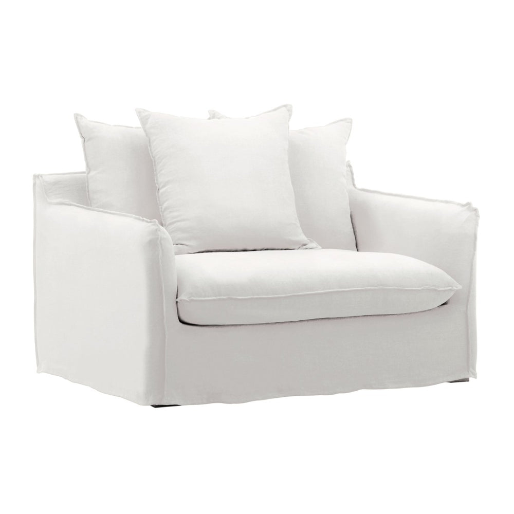 Karina Living Vivian Sofa Chair Slipcover - Durable Performance Fabric for Effortless Style and Easy Care Easton Wheat DOV79029-SL-WHET
