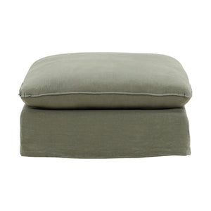 Karina Living Vivian Ottoman Frame: Stylish Versatile Comfort, Durable Birch Wood, Slipcover-Friendly Design, 35" Square DOV79030-FRAME