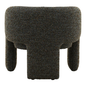 Karina Living Nailah Occasional Chair in Paris Cerulean Blue – Modern Multi-Tone Boucle Accent for Cozy Spaces DOV79037-BLUE