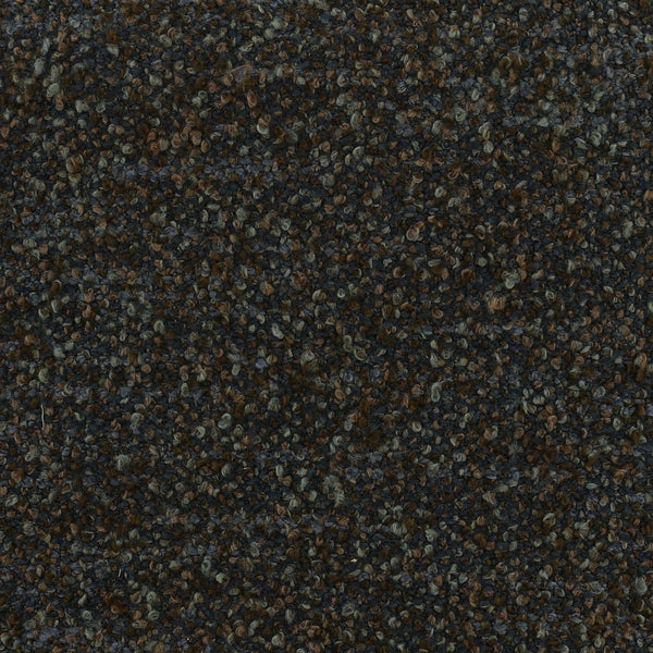 Karina Living Nailah Occasional Chair in Paris Cerulean Blue – Modern Multi-Tone Boucle Accent for Cozy Spaces DOV79037-BLUE
