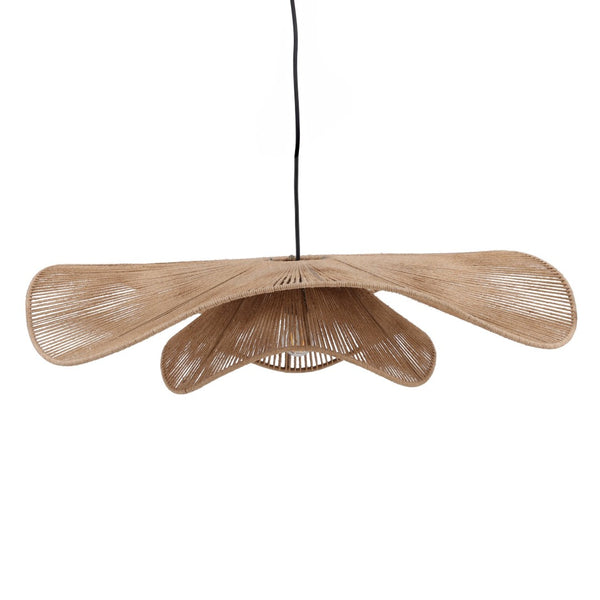 Karina Living Nube Pendant Light - Handcrafted Jute & Steel Design for Cozy Dining Spaces & Modern Interiors DOV82011-NATL