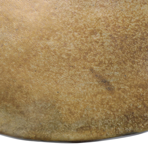 Dovetail Golbez Counter Table Cast Aluminum - Antique Brass 